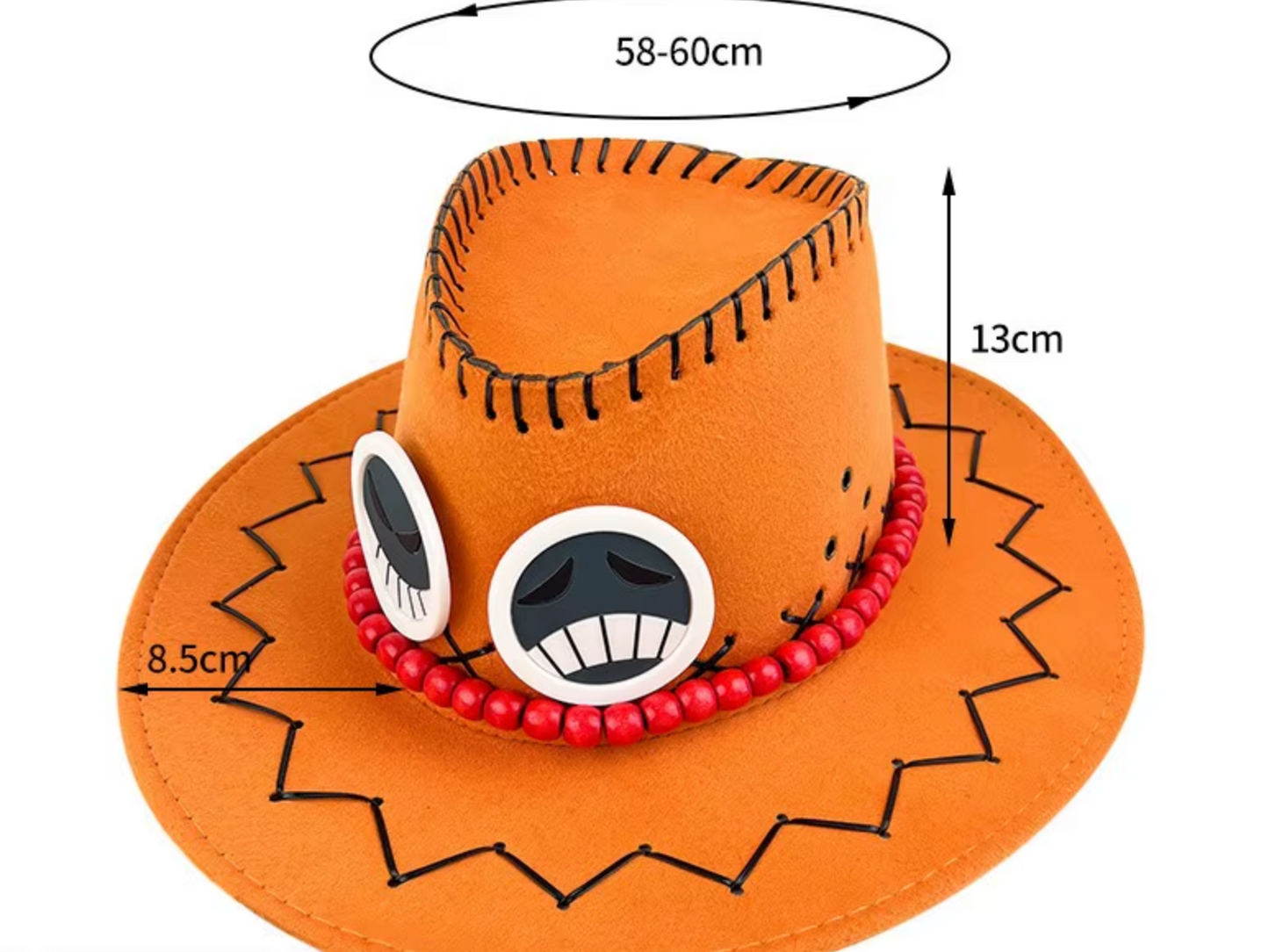 Portgas D. Ace hat – Glow Edition