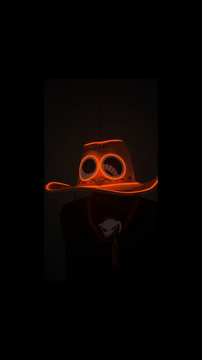 Portgas D. Ace hat – Glow Edition